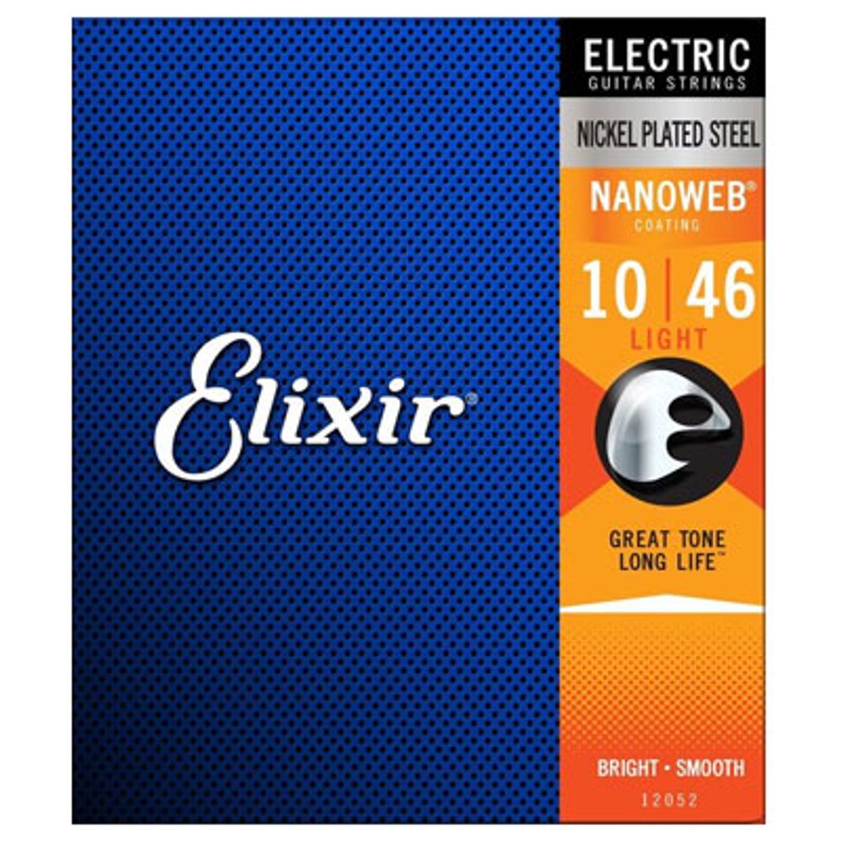 ELIXIR - Cuerdas para Guitarra Eléctrica Elixir Nanoweb Light 10-46