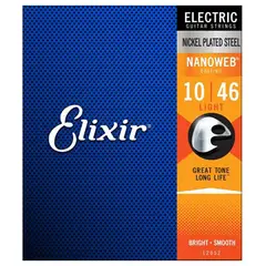 ELIXIR - Cuerdas para Guitarra Eléctrica Nanoweb Light 10-46