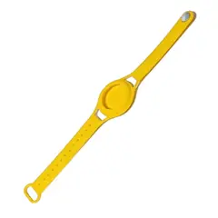 GENERICO - Collar Para Airtag Gatos Antipérdida Amarillo