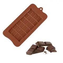 GENERICO - Moldes De Chocolate Moldes Barra De Chocolate Silicona