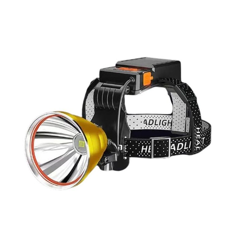 GENERICO - Linterna frontal recargable Cob Led Sensor Faro 800w