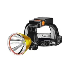 GENERICO - Linterna frontal recargable Cob Led Sensor Faro 800w