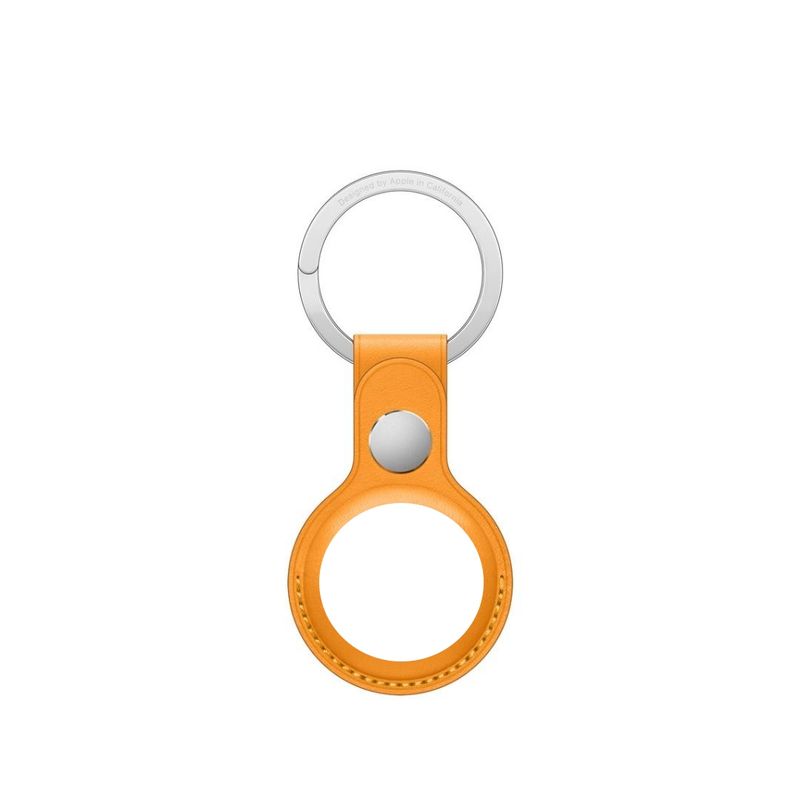 GENERICO - Llavero De Silicona Para Airtags Color Naranja