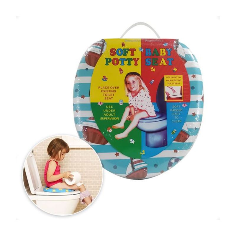 GENERICO - Adaptador Niño Acolchado Asiento Wc