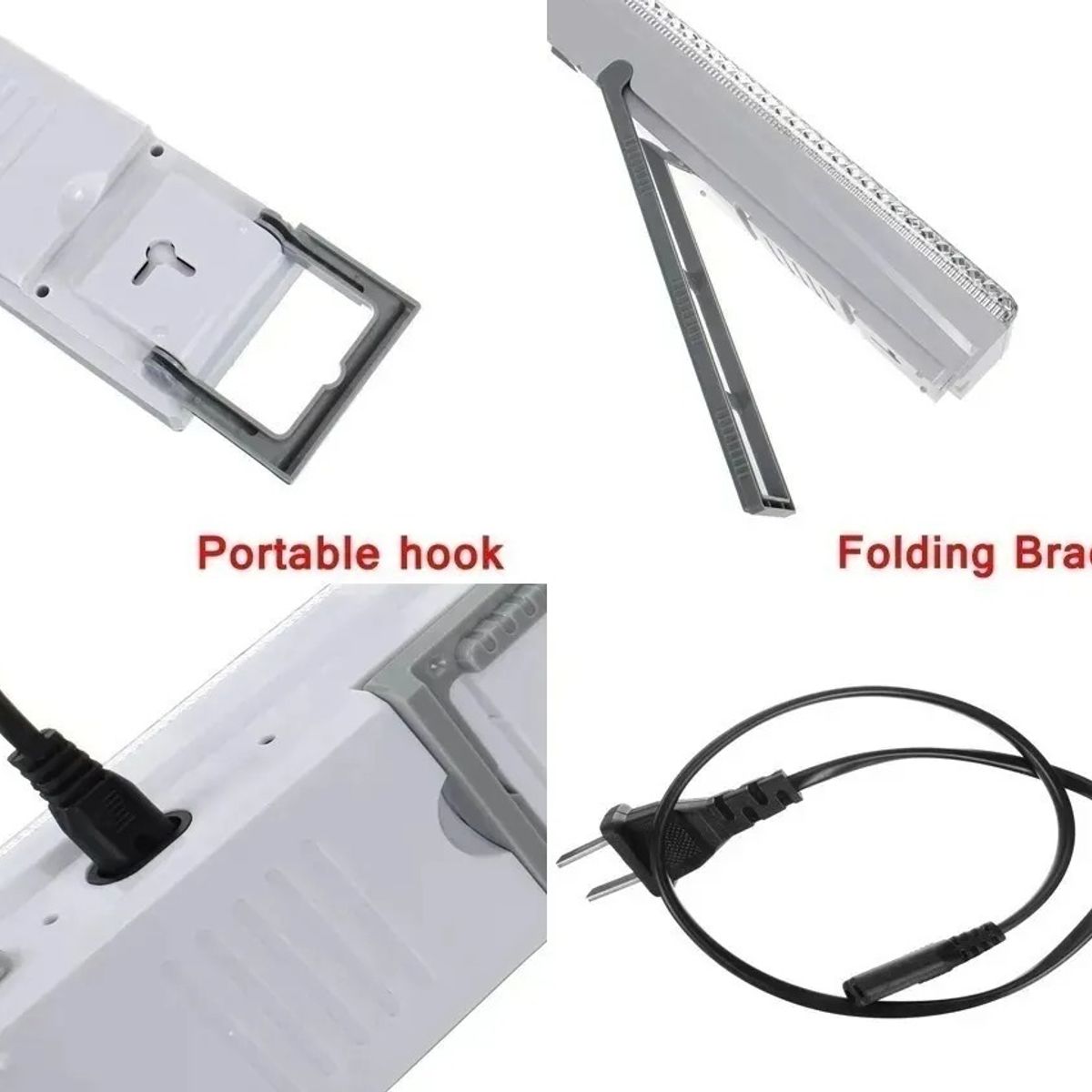GENERICO - Luz De Emergencia Recargable 60 Led Recargable