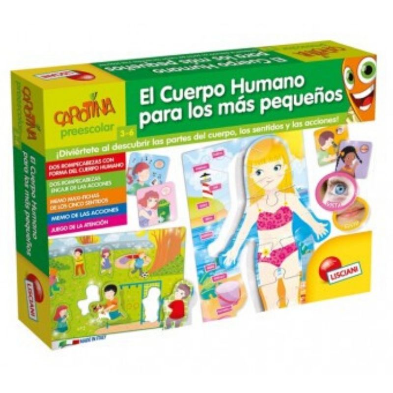 LISCIANI - El Cuerpo Humano Para Los Más Pequeños