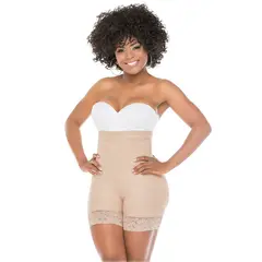 FAJAS SALOME - Short Colombiano Levanta Cola pretina alta 218-C