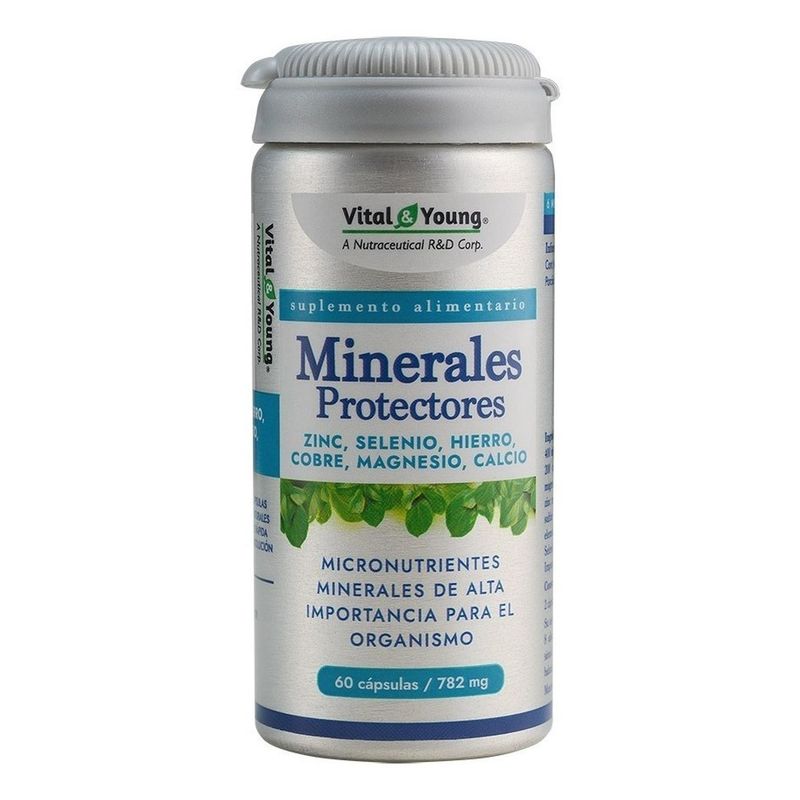 VITAL AND YOUNG - Suplemento De Minerales - Calcio, Hierro, Magnesio Y Más!