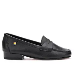 ACHA - Mocasín Cuero Ficus Negro