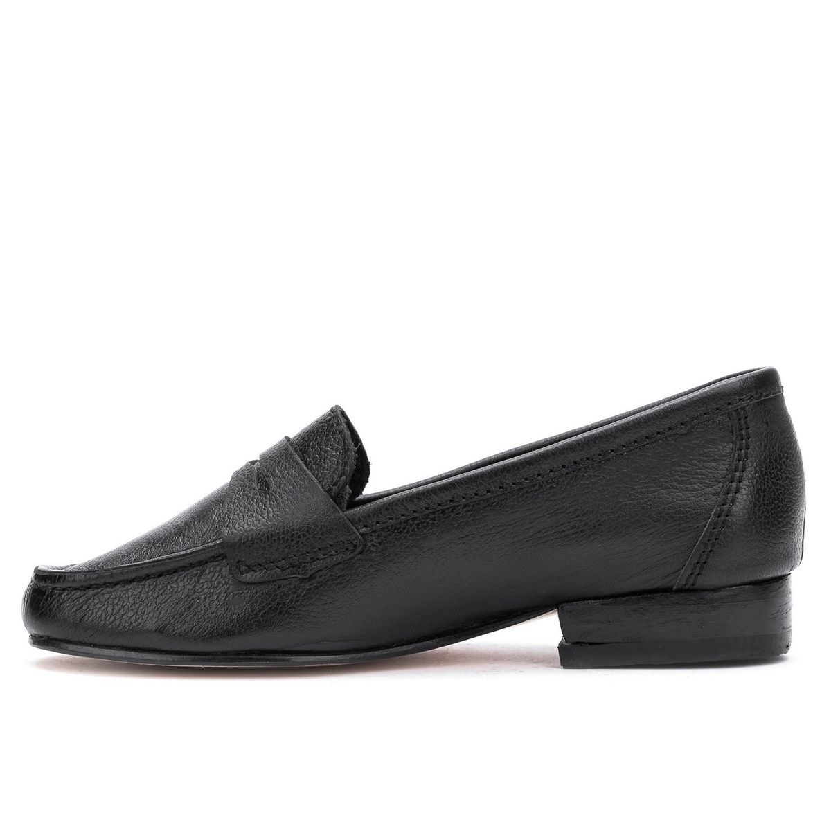 ACHA - Mocasín Cuero Ficus Negro Acha