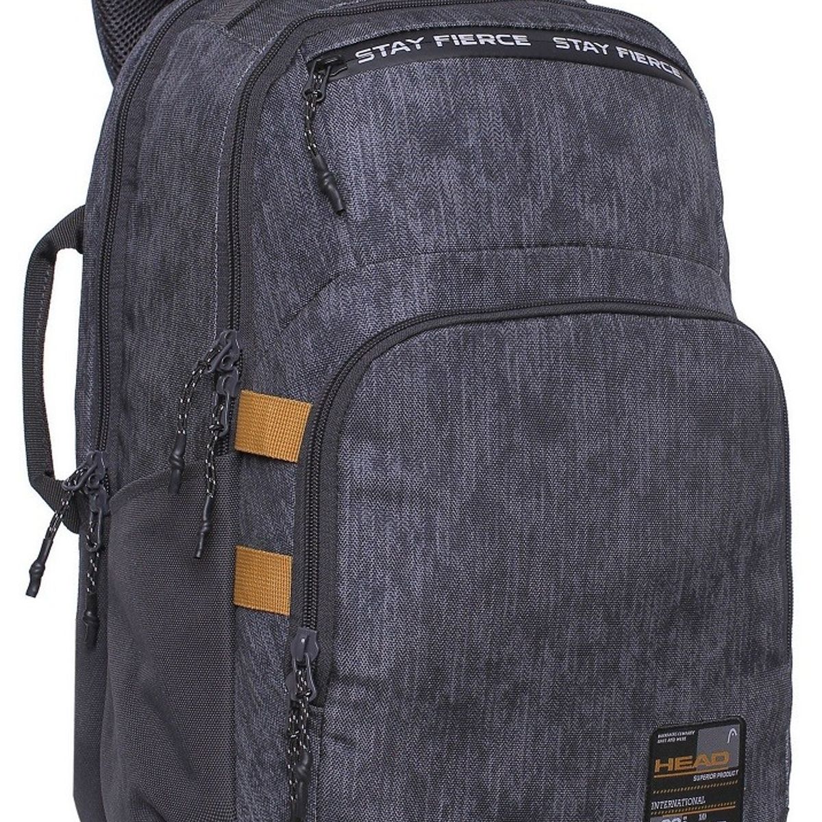 HEAD - Mochila Computación Concept Gris Mostaza Head