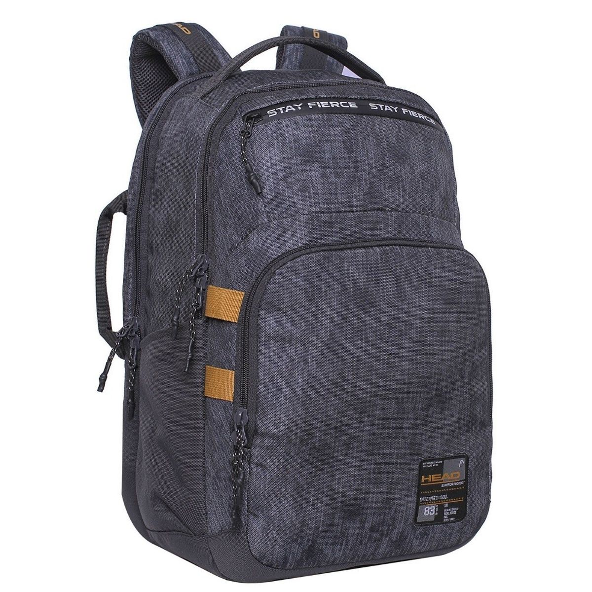 HEAD - Mochila Computación Concept Gris Mostaza Head