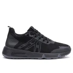 CHANCLETA - Zapatilla Mujer Negro Nerva