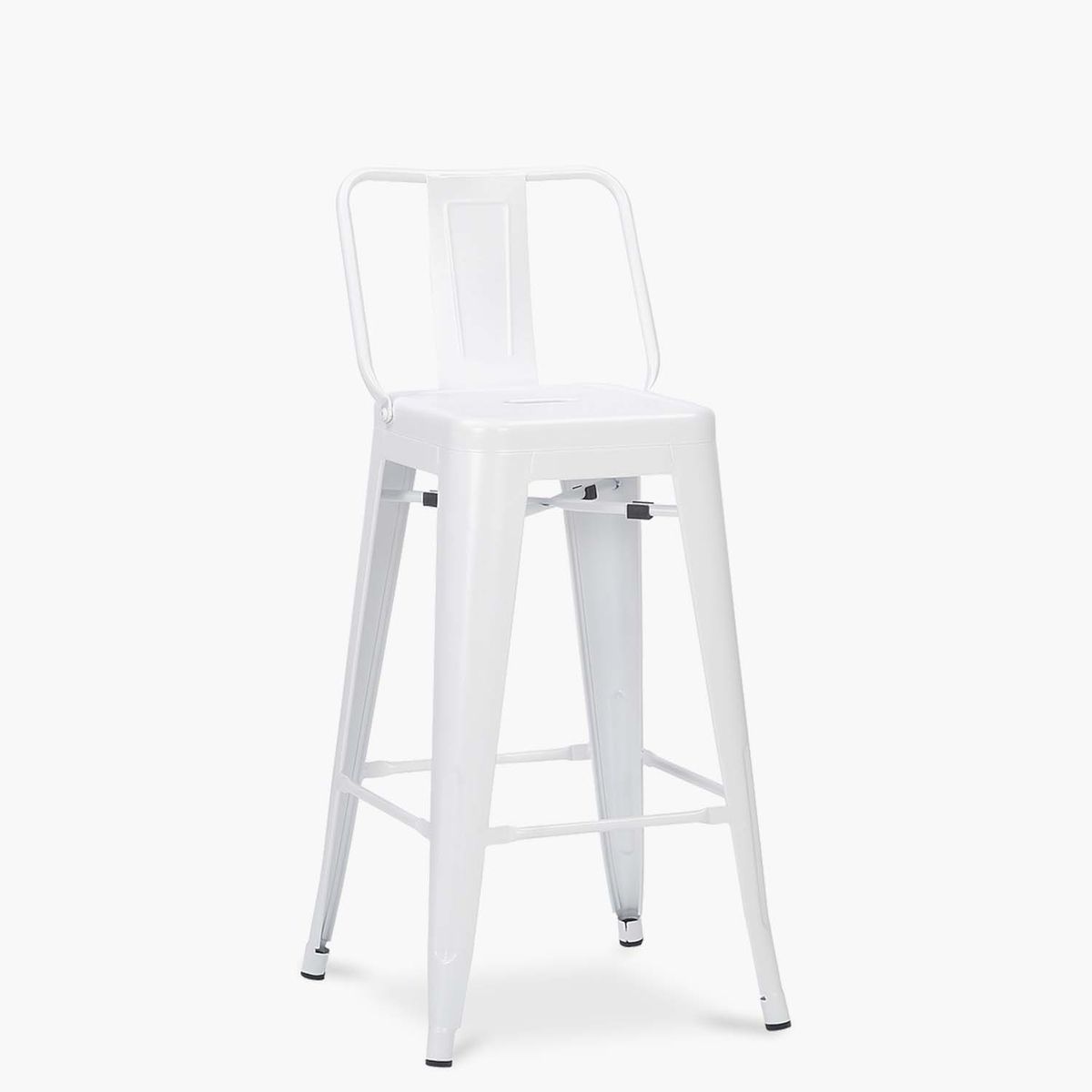 FORM DESIGN - Taburete Medio 67 Tolix c/resp Blanco Form