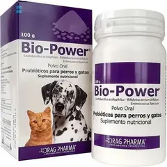 DRAG PHARMA - Bio-power 100g Suplemento Probiótico Perros Y Gatos
