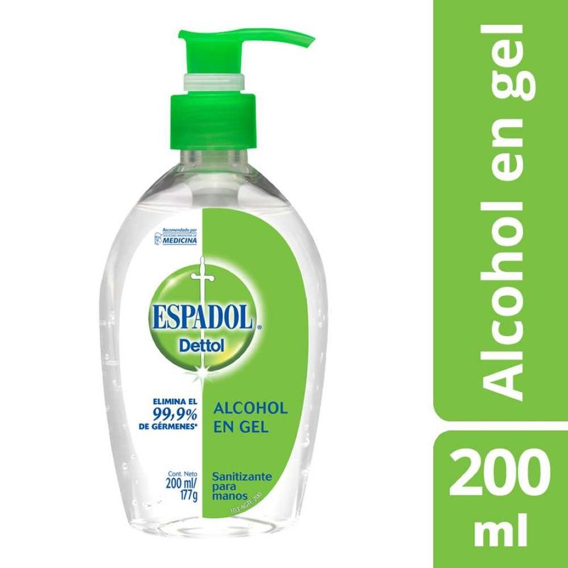 DETTOL - Alcohol Gel 200ml Dettol