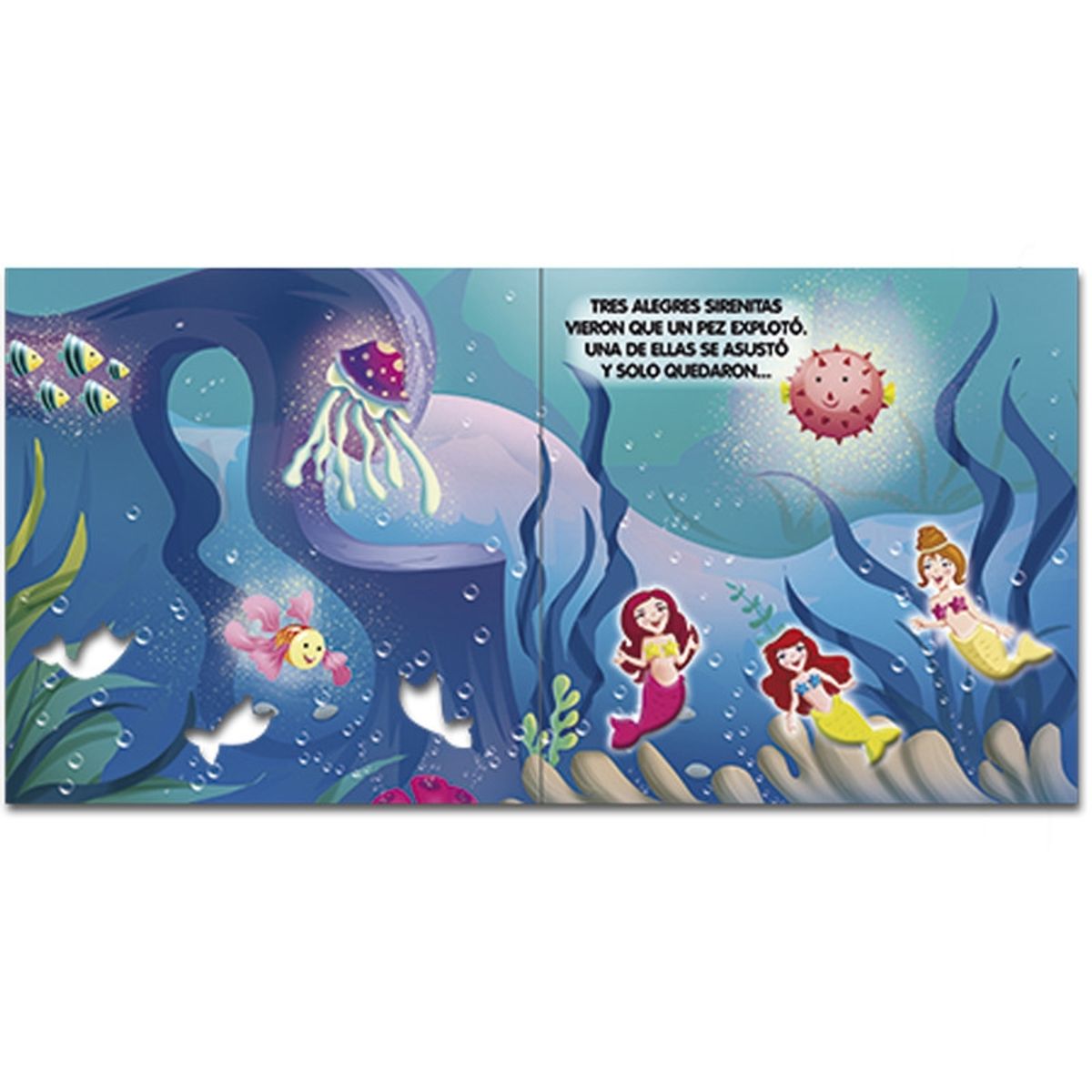 LATINBOOKS - Libros Para Contar - Cinco Alegres Sirenitas
