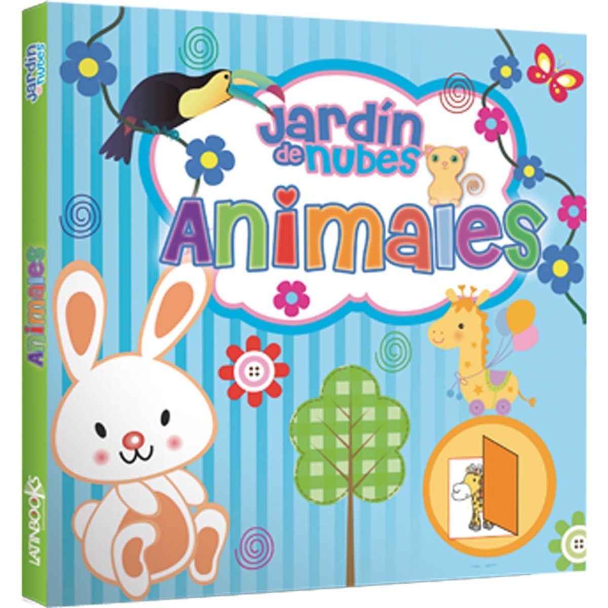 LATINBOOKS - Jardín De Nubes - Animales (Flip Flop Flip)