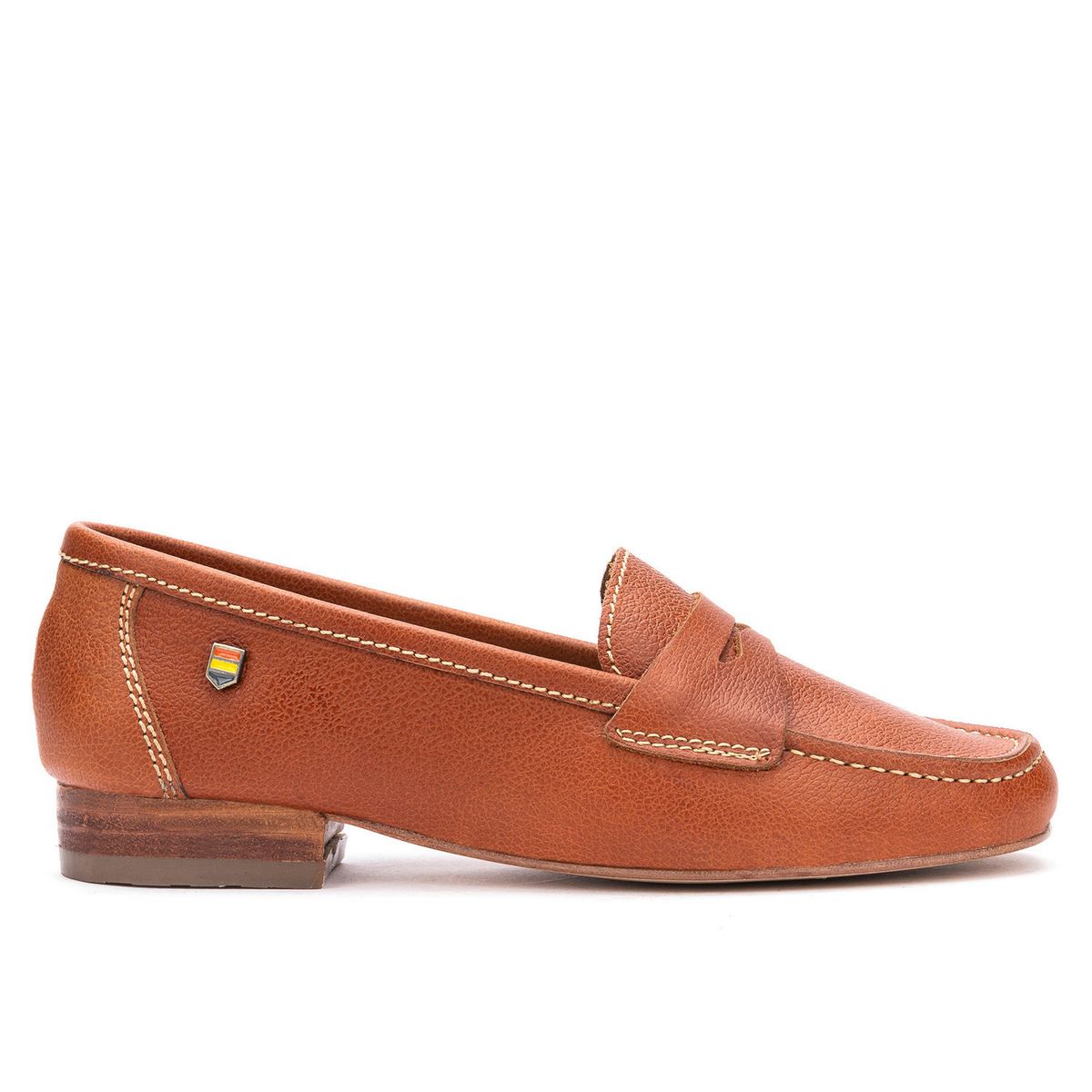 ACHA - Mocasín Cuero Ficus Café Acha