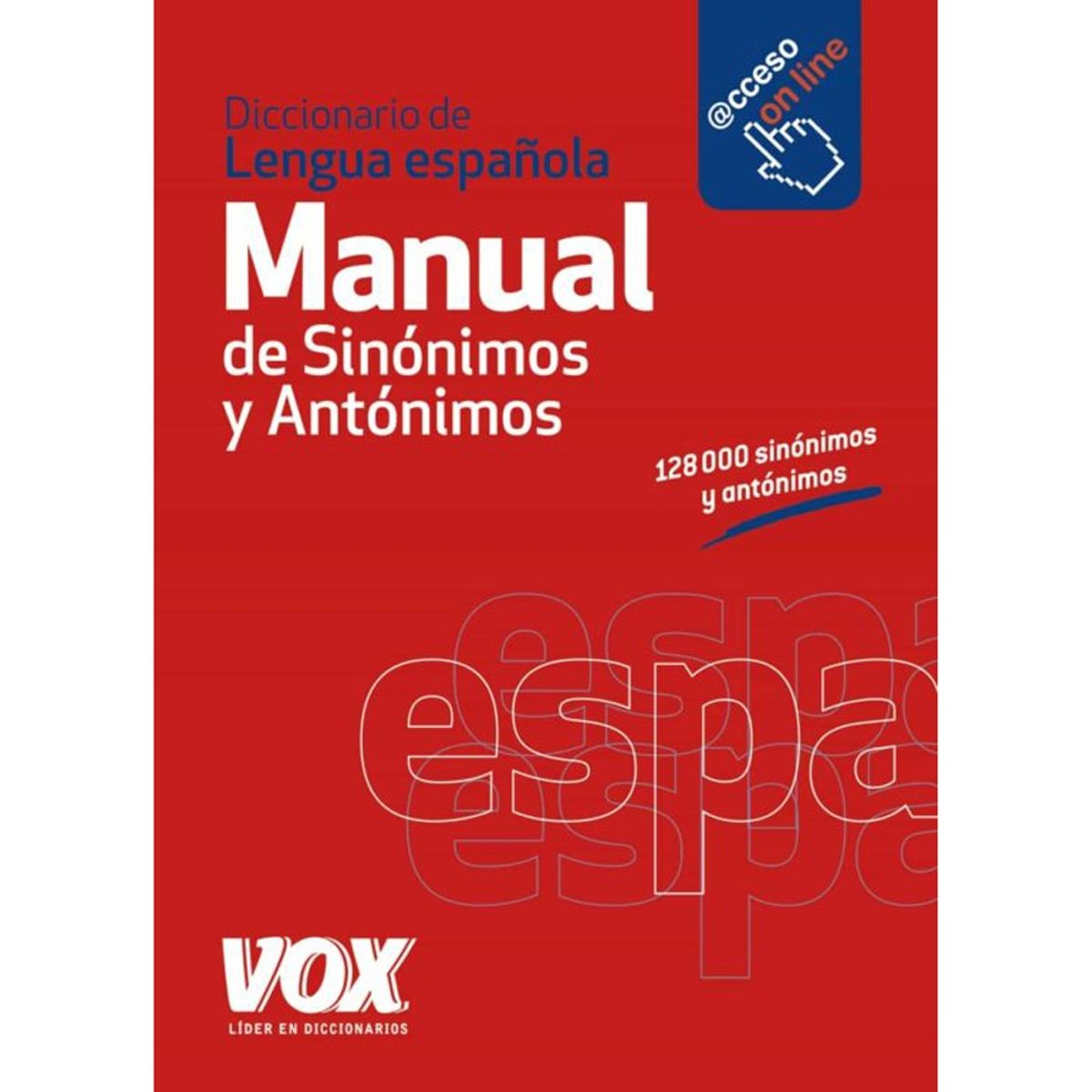 ANAYA - Diccionario Manual De Sinónimos Y Antónimos