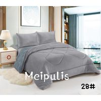 Cobertor de invierno Plush con chiporro 2 Plazas Gris