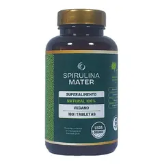 GENERICO - Spirulina Orgánica 100% Natural 180 Tabletas.