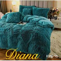 Cobertor de Invierno Peludo 2 plazas Turquesa