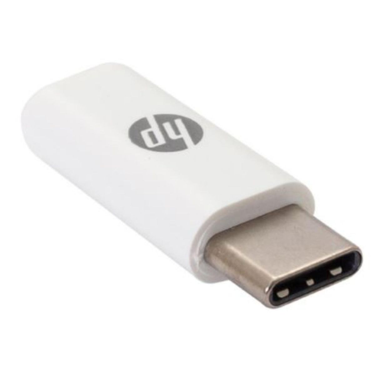 HP - Adaptador Micro USB A USB Tipo C USB 2.0 480Mbps Blanco HP