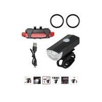 Set Luces Bicicleta Delantera Y Trasera Recargable Por Usb