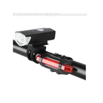 Imagen 2 del producto Set Luces Bicicleta Delantera Y Trasera Recargable Por Usb