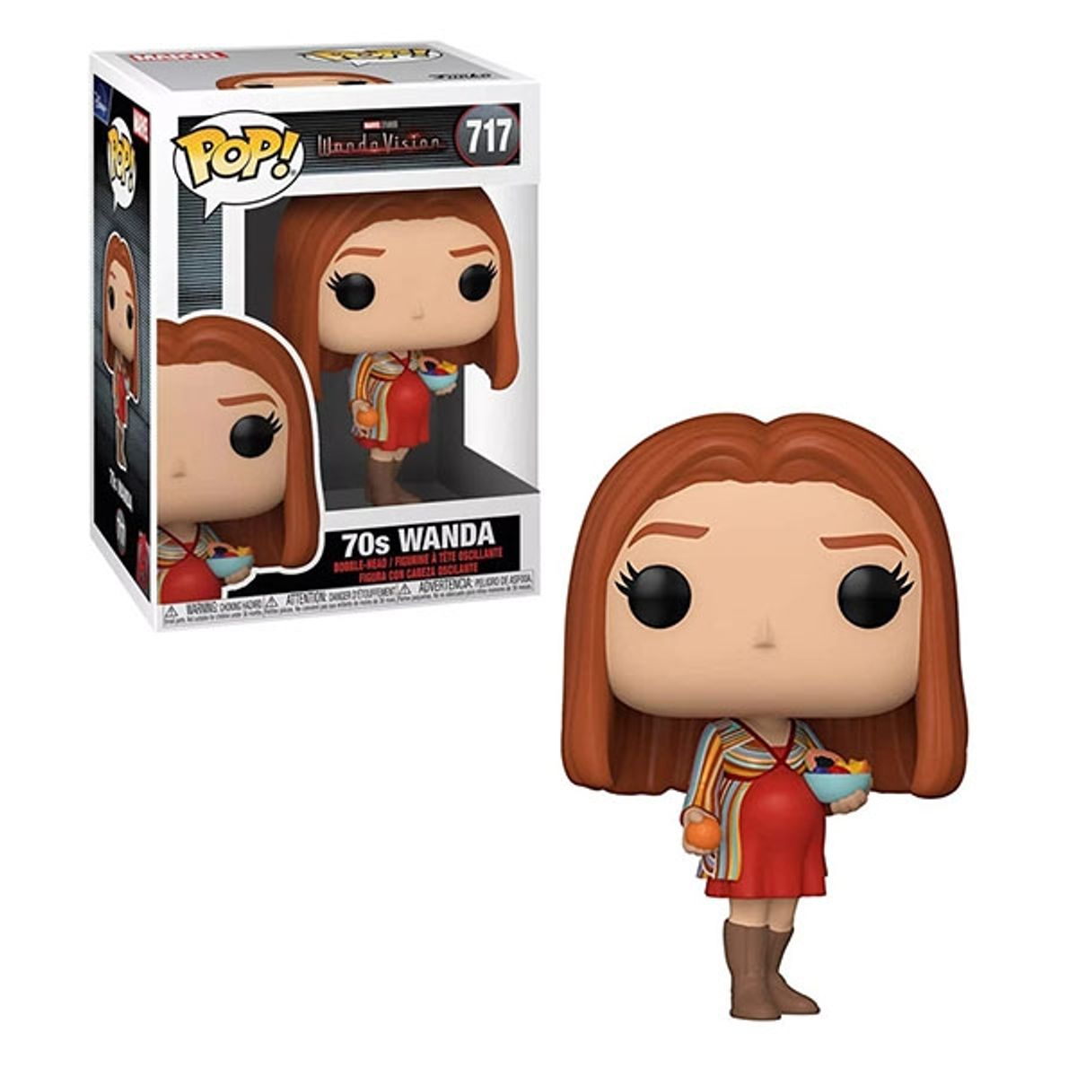 FUNKO - Funko POP - WANDA VISION - WANDA 70S 717