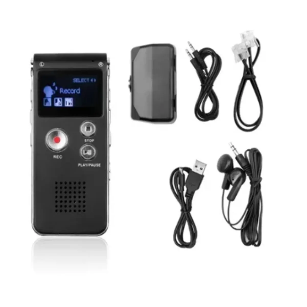 ESHOPANGIE - Grabadora Digital Profesional De Voz 8gb Mp3