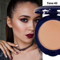 Polvo compacto larga duracion con filtro solar