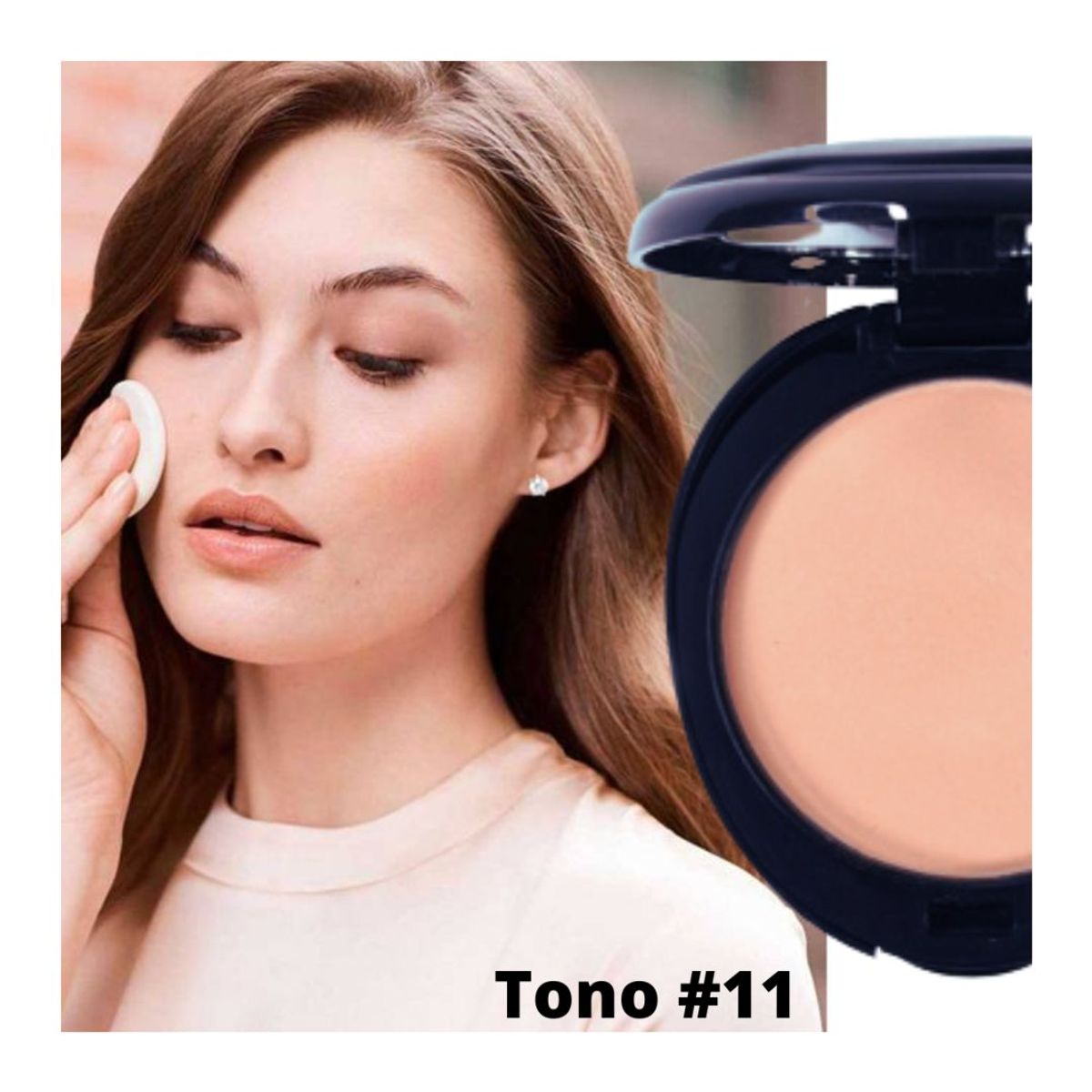 DOLCE BELLA - Polvo compacto larga duracion con filtro solar