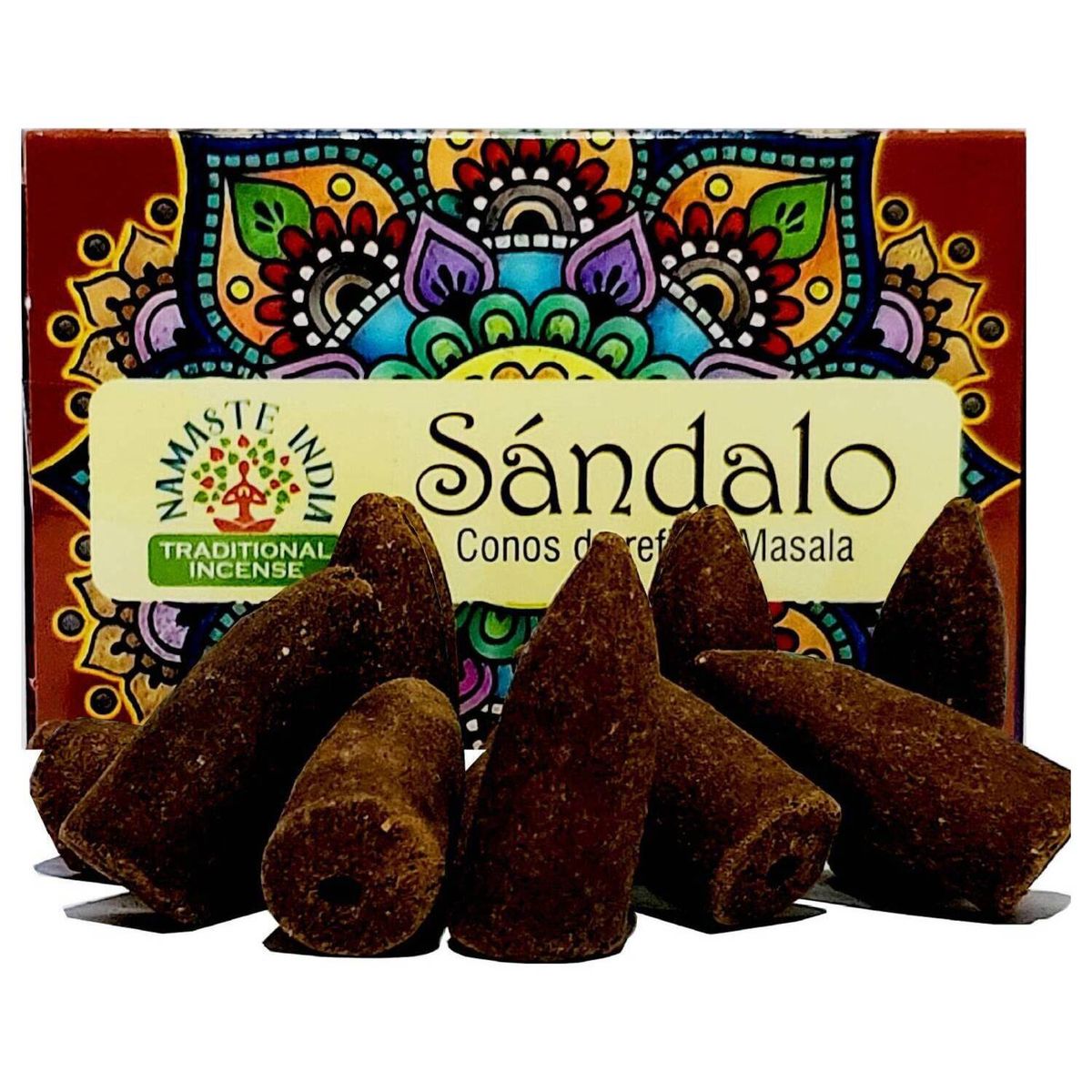GENERICO - Conos de Incienso Cascada Sándalo - Namaste
