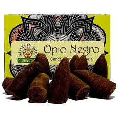 GENERICO - Conos de Incienso Cascada Opio Negro - Namaste
