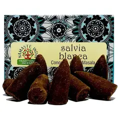 GENERICO - Conos de Incienso Cascada Salvia Blanca - Namaste