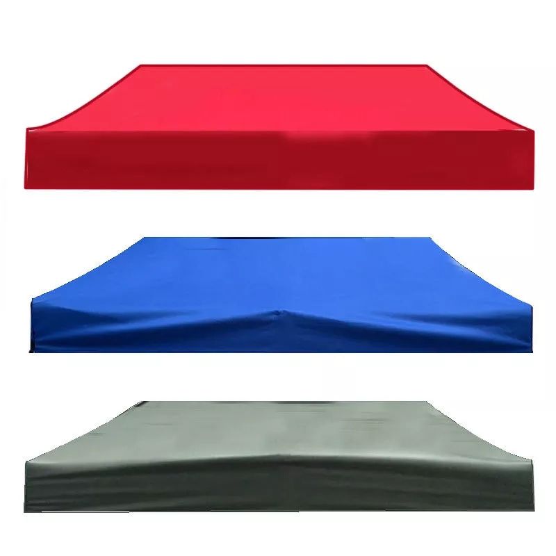 GENERICO - Lona Oxford Engomada Para Toldo Plegable 3x45 MTS Rojo Impermeable