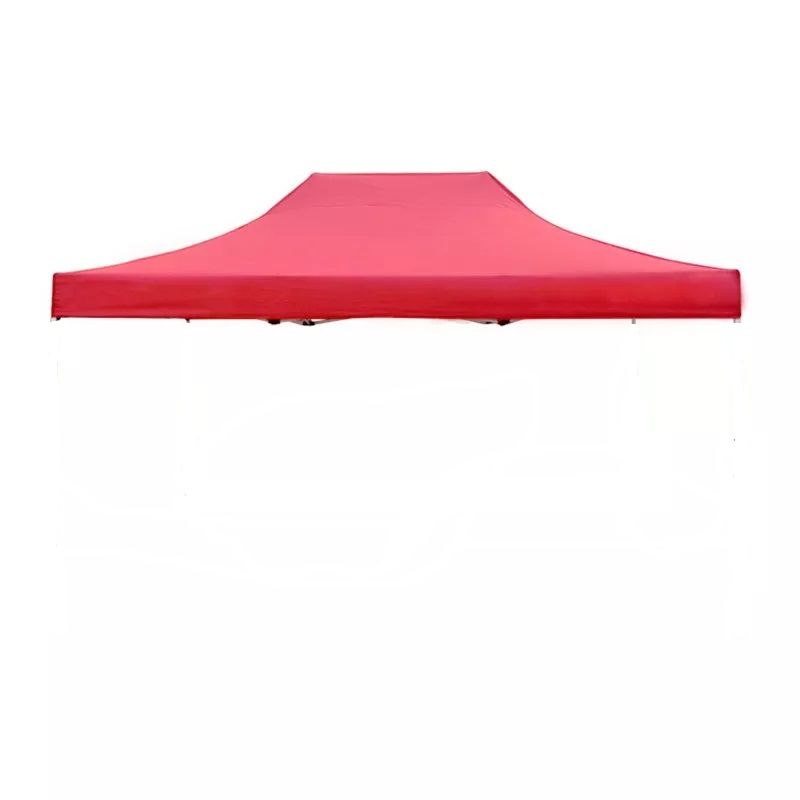 GENERICO - Lona Oxford Engomada Para Toldo Plegable 3x2 MTS Rojo Impermeable