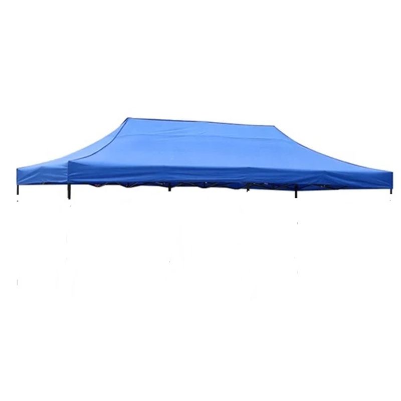 GENERICO - Lona Oxford Engomada Para Toldo Plegable 3x6 MTS Azul Impermeable