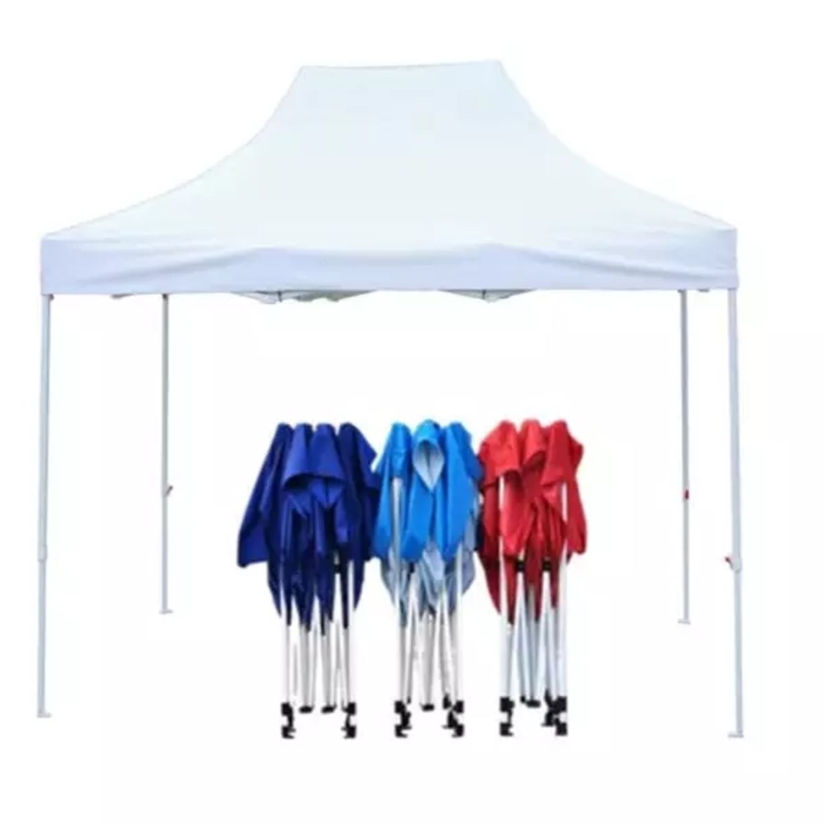 GENERICO - Lona Oxford Engomada Para Toldo Plegable 3x2 MTS blanco Impermeable