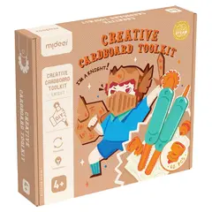 MIDEER - Kit Herramientas Para Creaciones Con Cartón - Caballero