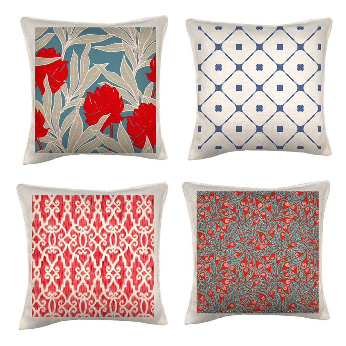 TUYO PRINT - Set Cojines Mónaco 45x45