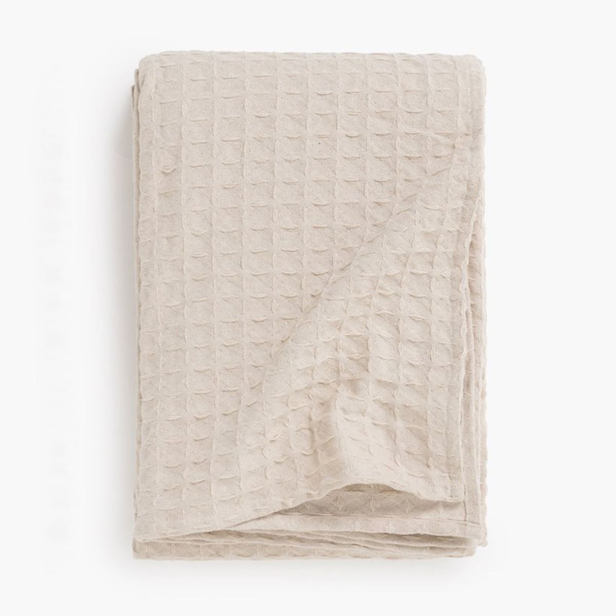 CALMA HOUSE - Cubrecama Panal 270x280 Crudo (cama King o Superking) Calma House