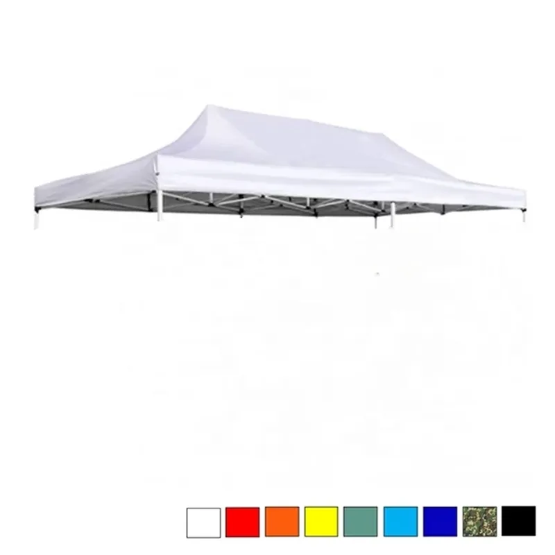 GENERICO - Lona Oxford Engomada Para Toldo Plegable 3x6 MTS Blanca Impermeable