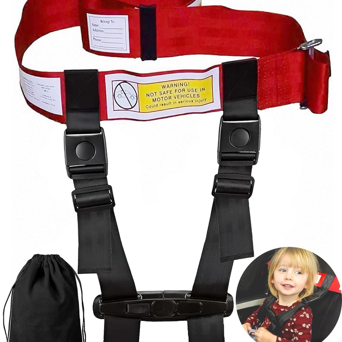 KUANGYE - Arnes De Avion Para Seguridad Infantil