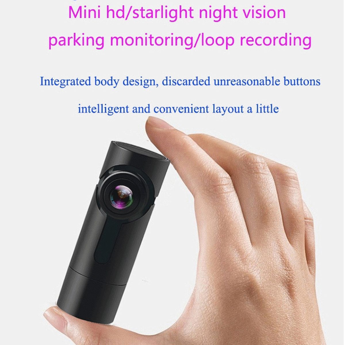 KUANGYE - Camara Hidden Seguridad Auto Dvr Grabado Aplicación 1080p