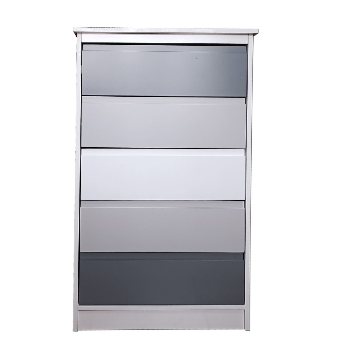 DECORACION CREATIVA - Cajonera 5 C Grafito Gris Minimal