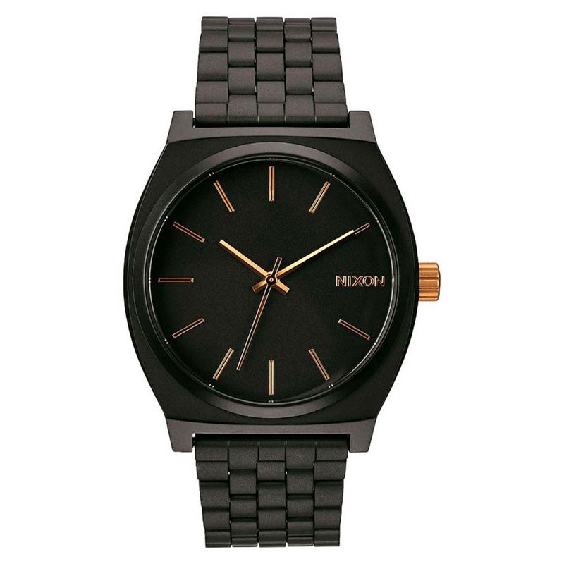 NIXON - Reloj Time Teller Matte All Black Gold Nixon NIXON