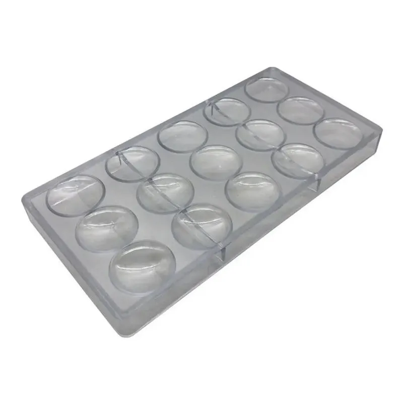 GENERICO - Moldes Chocolate Moldes De Chocolate Policarbonato 15circulo